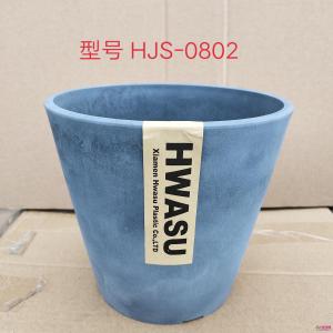 卉吉-简约北欧风格仿水泥树脂花盆   8