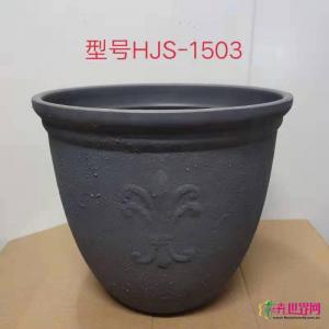 卉吉-简约北欧风格仿水泥树脂花盆   1