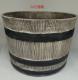 卉吉-仿木花盆  14寸酒桶