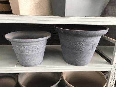 卉吉-简约北欧风格仿水泥树脂花盆  20