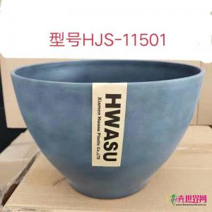 卉吉-简约北欧风格仿水泥树脂花盆  11.5寸草莓盆 水泥灰
