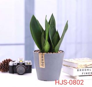 卉吉-简约北欧风格仿水泥树脂花盆   8