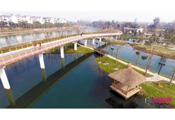 成都首条“空中绿道”双虹桥建成开放 成都首条“空中绿道”双虹桥建成开放
