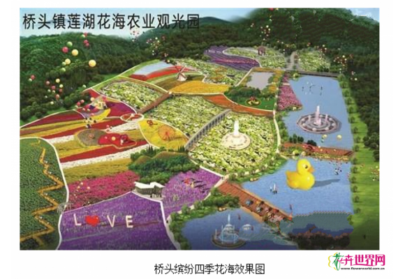 广东:桥头打造缤纷四季花海项目 广东:桥头打造缤纷四季花海项目