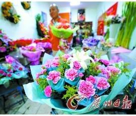 广州：西南旱灾影响货源 淡季鲜花价翻一倍