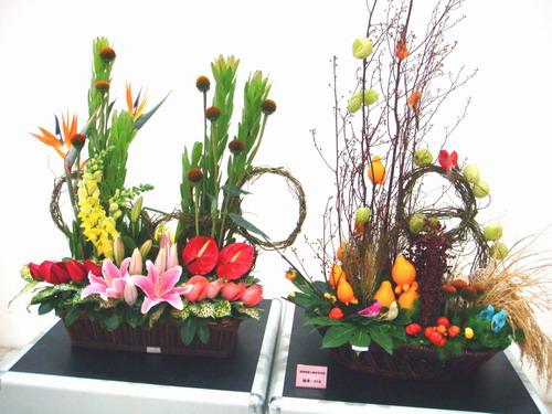 顺德区第二届花艺大赛作品一览表