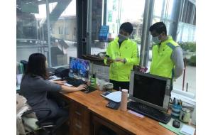 小镇防疫 | 花卉世界检查企业复工和防控情况