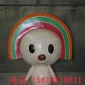 卡通造型雕塑、熊大熊二、蓝胖子哆啦A梦