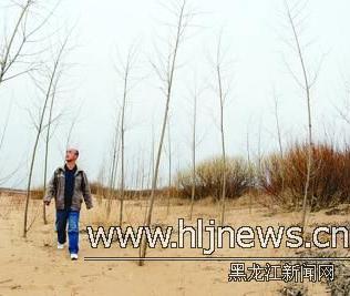 为了一个绿色的梦 张海峰8年种树百万株赶走风沙