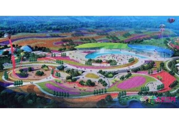重庆：千亩鲜花港公园预计今年国庆开业